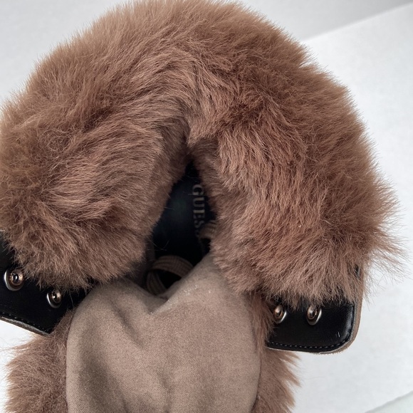 New GUESS Trisia Lug Sole Booties SZ 7 - Picture 8 of 13